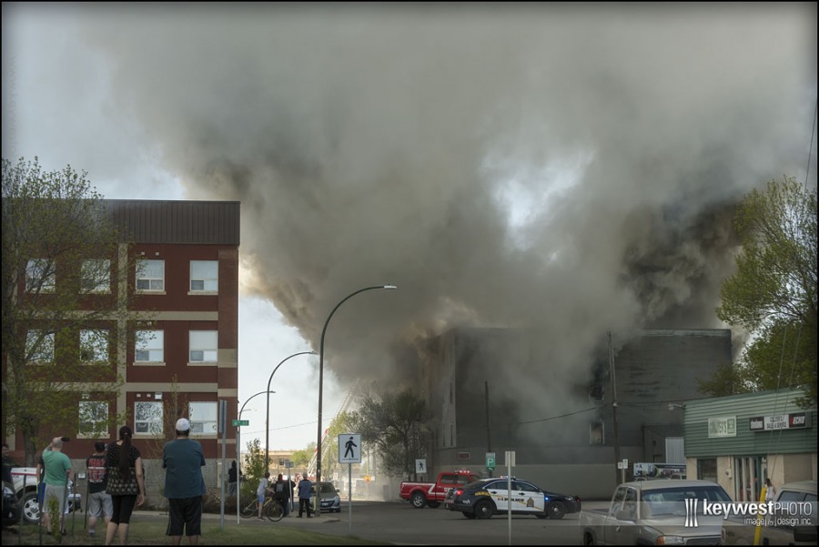 Downtown fire, may 2018